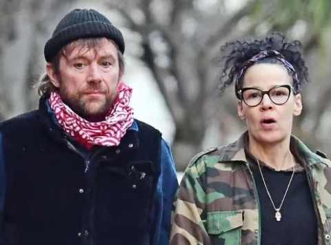 Damon Albarn and Suzi 